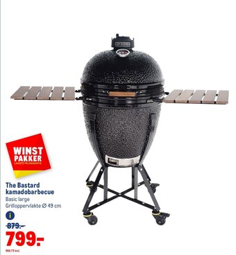 Makro The Bastard kamadobarbecue aanbieding