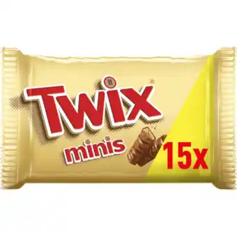 Jumbo Twix melk chocolade karamel mini's repen uitdeelzak aanbieding