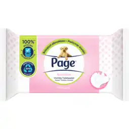 Jumbo Page vochtig toiletpapier sensitive aanbieding