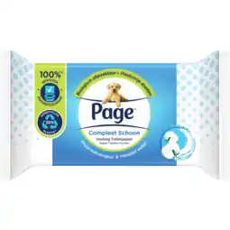 Jumbo Page compleet schoon vochtig toiletpapier aanbieding