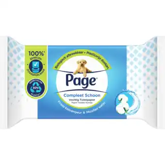 Jumbo Page compleet schoon vochtig toiletpapier aanbieding