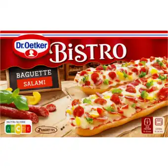 Jumbo Dr. oetker bistro classique baguette salami 2 x 125g aanbieding