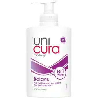 Jumbo Unicura balance antibacteriële handzeep 250ml aanbieding