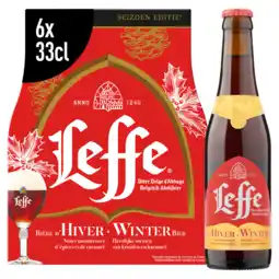 Jumbo Leffe winterbier - fles - 6 x 330ml aanbieding