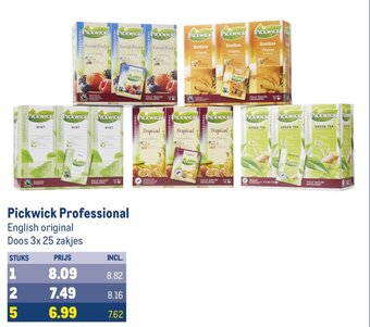 Makro Pickwick Professional aanbieding