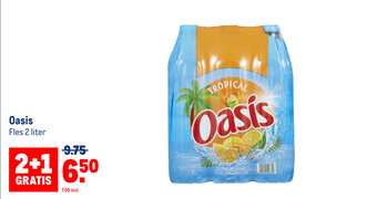 Makro Oasis Fles 2 liter aanbieding