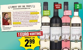 Dirck 3 VIÑA aanbieding