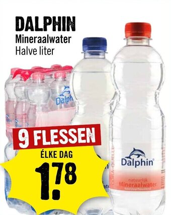 Dirck 3 DALPHIN Mineraalwater Halve liter aanbieding