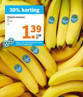 Albert Heijn Chiquita bananen aanbieding