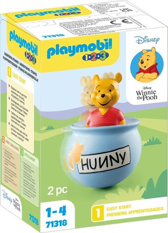 Bol.com Playmobil 1.2.3 & disney winnie de poeh honingpot - 71318 aanbieding