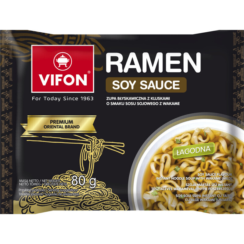 Vifon ramen soy sauce aanbieding bij Albert Heijn