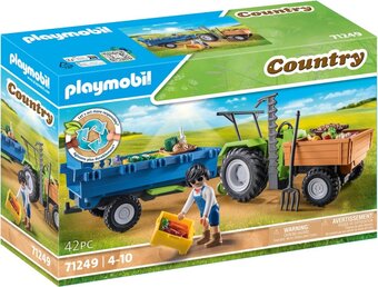 Bol.com Playmobil country trekker met aanhanger - 71249 aanbieding