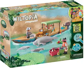 Bol.com Playmobil wiltopia - boottocht naar de zeekoeien 71010 aanbieding
