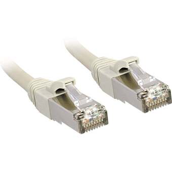 Conrad Lindy 45588 rj45 netwerkkabel, patchkabel cat 6 s/ftp 15.00 m grijs snagless 1 stuk(s) aanbieding