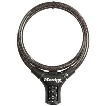 Conrad Master lock 8229eurdpro kabelslot zwart cijferslot aanbieding