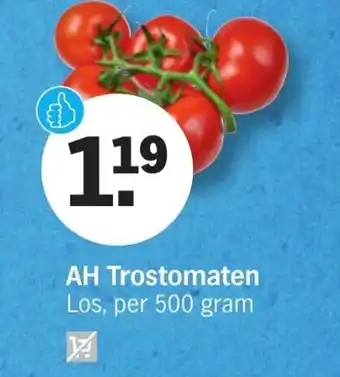 Albert Heijn AH Trostomaten 500g aanbieding