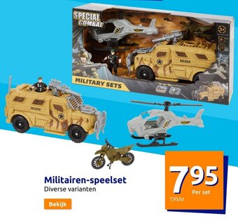 Action Militairen-speelset aanbieding