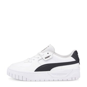 Wehkamp Puma cali dream leren sneakers wit/zwart aanbieding