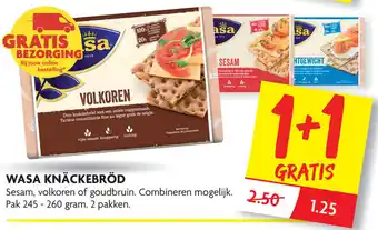 Dekamarkt Wasa Knaackebrood 245-260g aanbieding