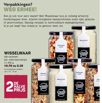 Ekoplaza Wisselwaar aanbieding