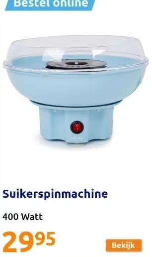 Vind suikerspinmachine op - april 2026