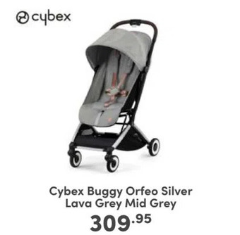 Baby & Tiener Cybex Buggy Orfeo Silver Lava Grey Mid Grey aanbieding