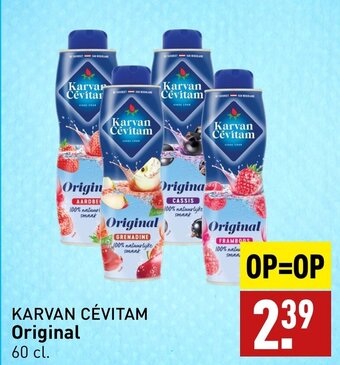 ALDI KARVAN CÉVITAM Original 60cl aanbieding