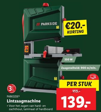 Lidl PARKSIDE Lintzaagmachine aanbieding