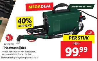 Lidl PARKSIDE Plasmasnijder aanbieding