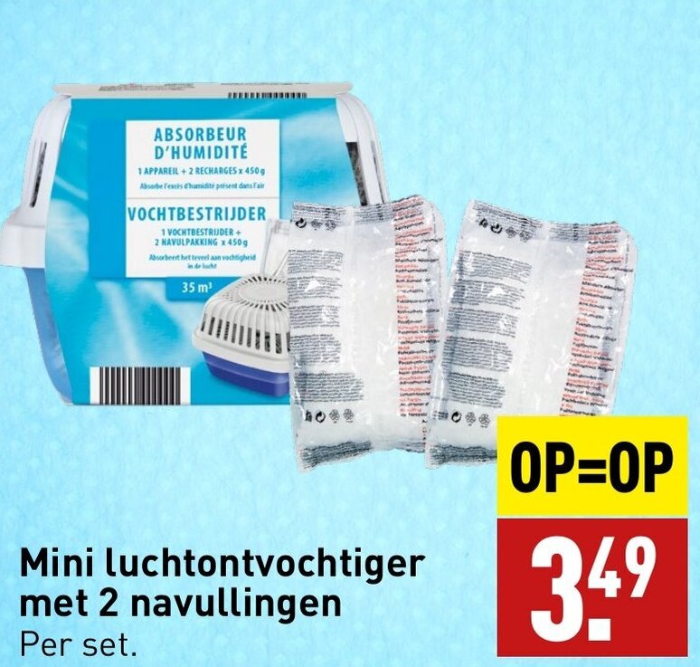 Vochtvreter Navulling 400 Gram Vochtvreter Navulling 400 Gram