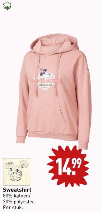 ALDI Sweatshirt aanbieding