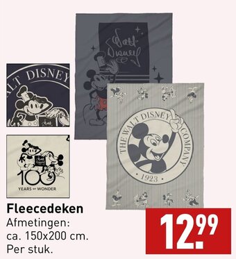 ALDI Fleecedeken Afmetingen: ca. 150x200 cm. aanbieding