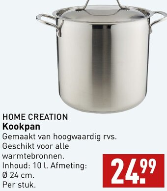 ALDI HOME CREATION Kookpan aanbieding