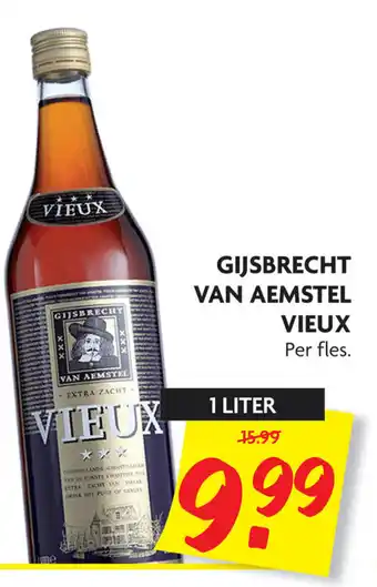 Dekamarkt Gijsbrecht van Aemstel vieux 1L aanbieding