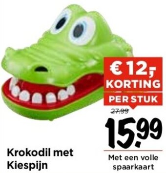 Vomar Voordeelmarkt Krokodil met Kiespijn aanbieding