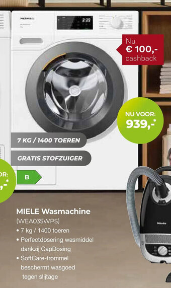 EP Beerepoot MIELE Wasmachine aanbieding