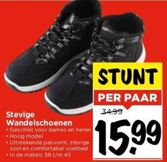 Vomar Voordeelmarkt Stevige Wandelschoenen aanbieding