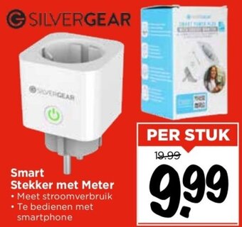 Vomar Voordeelmarkt Smart Stekker met Meter aanbieding