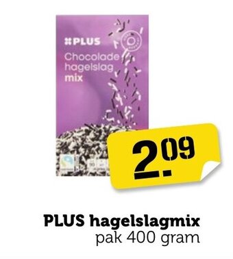 Coop PLUS hagelslagmix pak 400 gram aanbieding