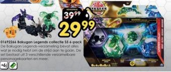 ToyChamp 01692266 Bakugan Legends collectie $5 6-pack aanbieding