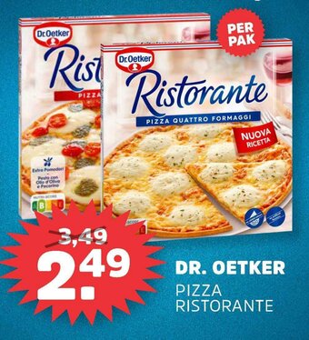 Sahan Supermarkten DR. OETKER PIZZA RISTORANTE aanbieding