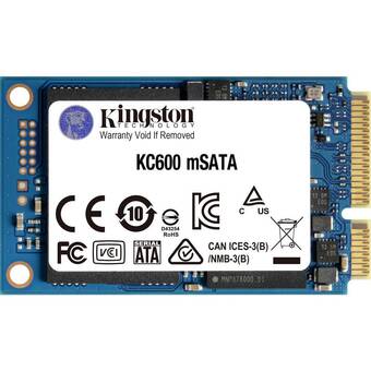 Conrad Kingston 1 tb msata ssd harde schijf sata 6 gb/s retail skc600ms/1024g aanbieding