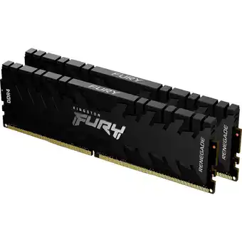 Conrad Kingston fury renegade werkgeheugenset voor pc ddr4 16 gb 2 x 8 gb 4000 mhz 288-pins dimm cl19 kf440c19rbk2/16 aanbieding