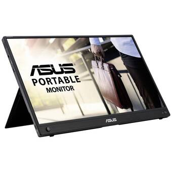 Conrad Asus mb16awp led-monitor energielabel c (a - g) 39.6 cm (15.6 inch) 1920 x 1080 pixel 16:9 usb-c , micro-hdmi, hoofdtelefoona aanbieding