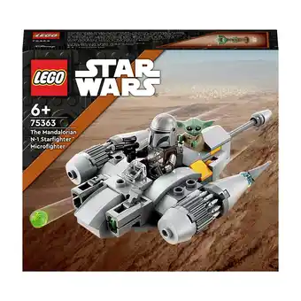 Conrad Lego star wars 75363 n-1 starfighter van de mandalorianer - microfighter aanbieding