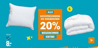 Kwantum HOOFDKUSSENS EN DEKBEDDEN aanbieding