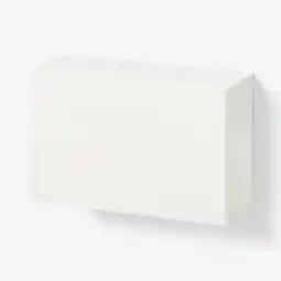 IKEA Bestå kastencombinatie voor wandmontage, wit/lappviken wit, 60x22x38 cm aanbieding