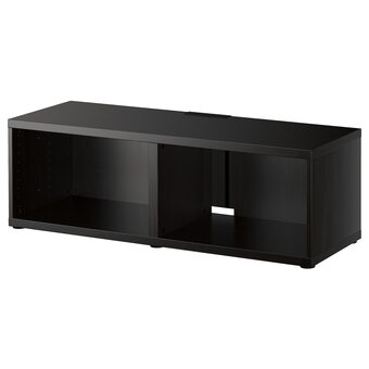 IKEA Bestå tv-meubel, zwartbruin, 120x40x38 cm aanbieding