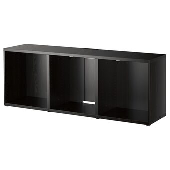 IKEA Bestå tv-meubel, zwartbruin, 180x40x64 cm aanbieding