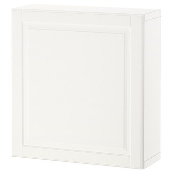 IKEA Bestå kast met deur, wit/smeviken wit, 60x22x64 cm aanbieding